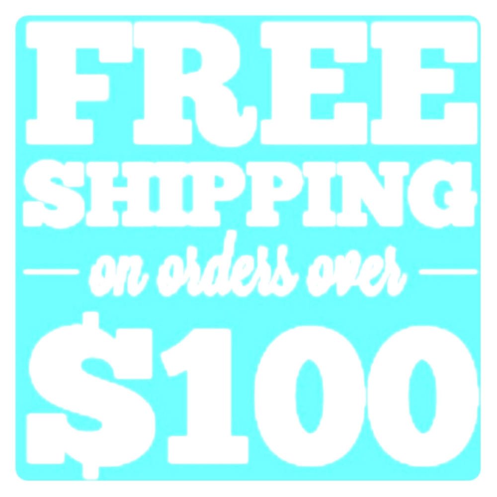 Free shipping spend $100.00+